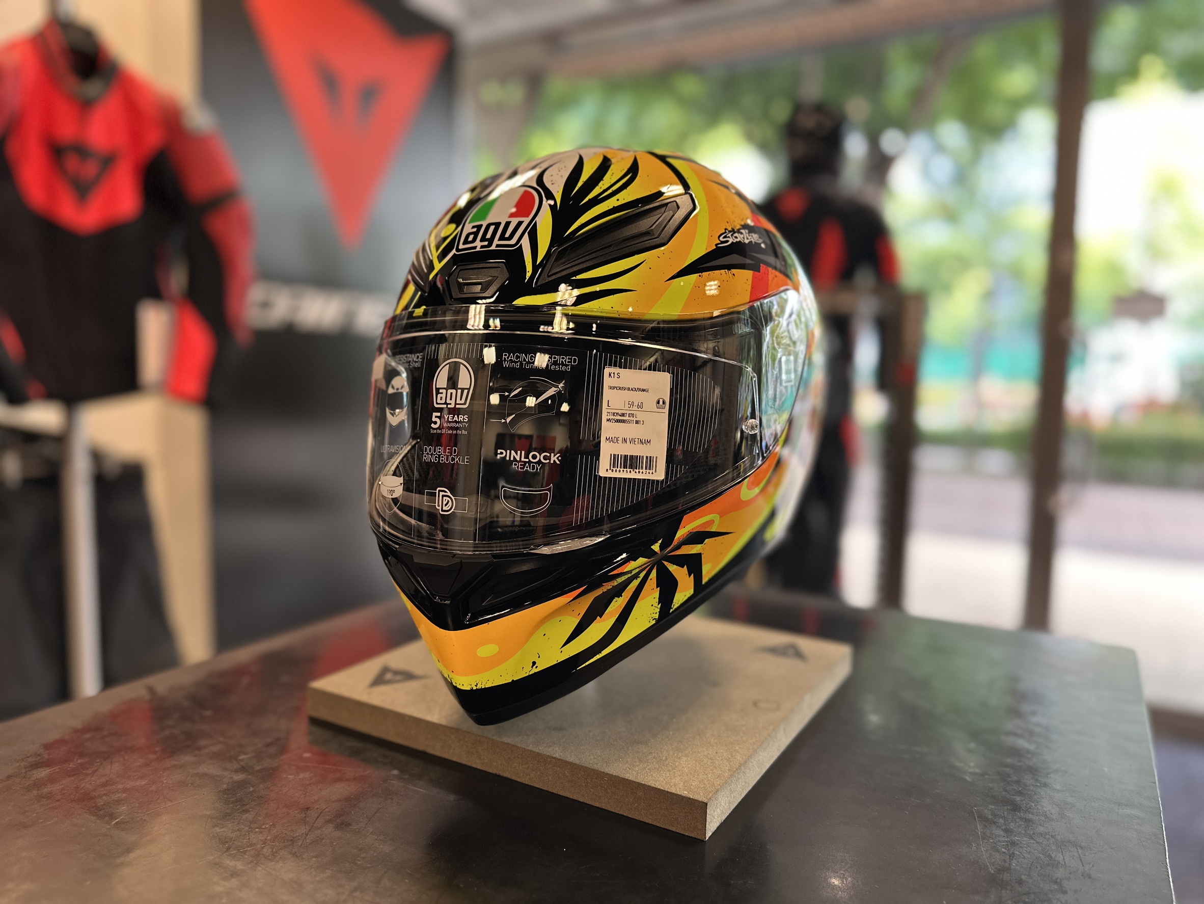 AGV K1 S 新色「TROPICRUSH BLACK/ORANGE」入荷しました