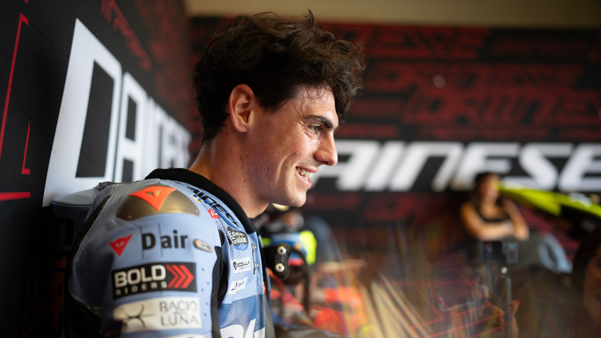 ムジェロで開催されたDainese Project Apexに参加するフェルミン・アルデグエル